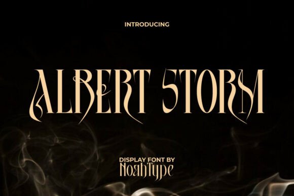 Albert Storm Font: A Sharp Serif for Editorial Impact
