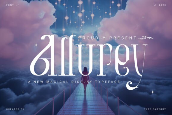 Allurey Serif Typeface for Bold Campaigns