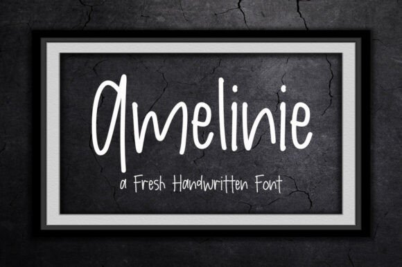 Amelinie: A Whimsical Typeface for Branding