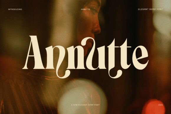 Annutte: A Timeless Serif Font for Crafters