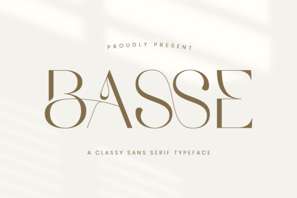 Basse: A Clean Sans Serif Font for Modern Branding
