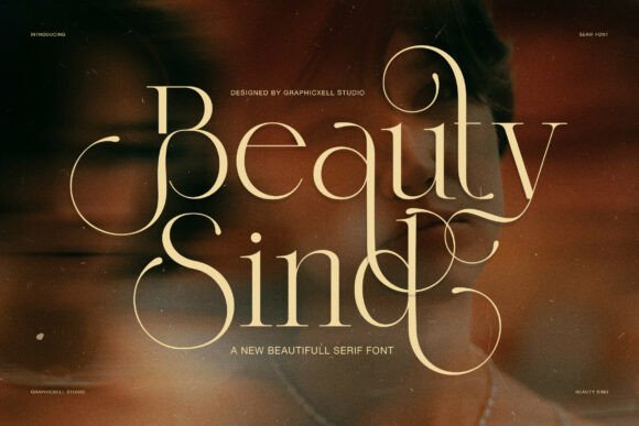 Beauty Sind: A Refined Serif Font for Editorial Design