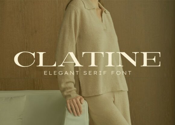 Clatine: A Premium Serif Font for Editorial Design