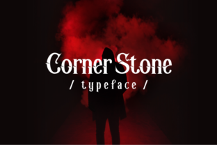 Corner Stone: A Bold Blackletter Typeface for Editorial Design