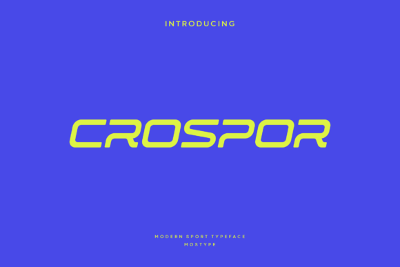Crospor Font Review: Modern Web Typography