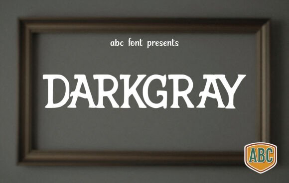 Darkgray: A Serif Handwritten Font for Editorial Design