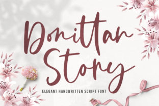 Donittan Story: A Handwritten Font for Authentic Branding