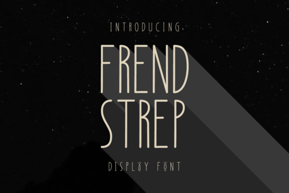 Frend Strep: A Handcrafted Sans Serif for Modern Web Design