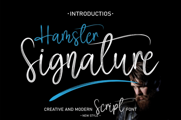 Hamster Signature: A Handwritten Font for Marketers