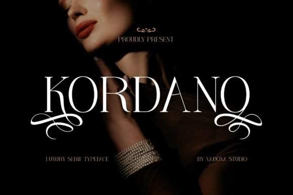 Kordano: A Refined Serif Typeface for Editorial Design
