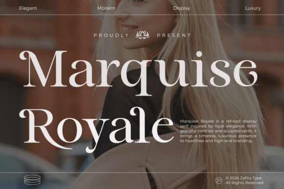 Marquise Royale Typeface for Bold Campaigns