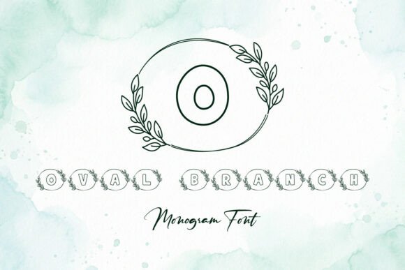 Oval Branch Font: Elegant Editorial Typography