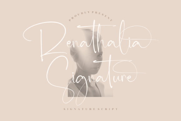Renathalia Signature: A Typeface for Editorial Elegance