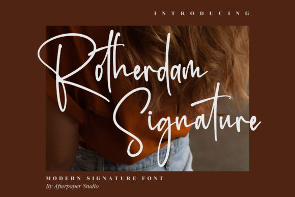 Rotherdam Signature: A Timeless Script Font for Branding