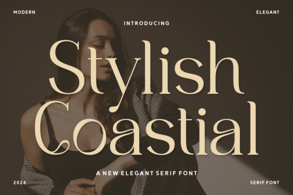 Stylish Coastial Font for Web Design