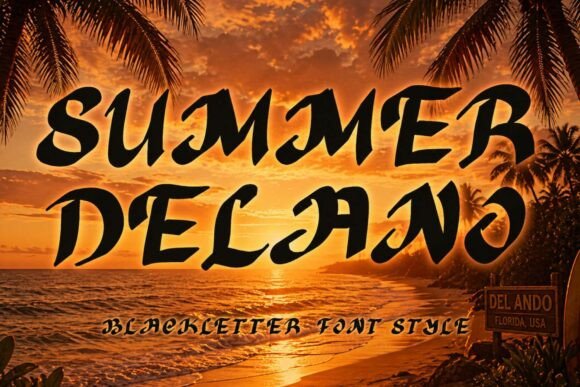 Summer Delano Font for Strong Brand Identity