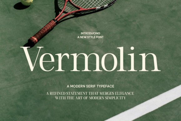 Vermolin: A Serif Typeface for Strong Branding